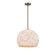 Alabaster Rocks! One Light Pendant in Brushed Brass (102|ALR6537BRSS)