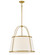 Clarke LED Chandelier in Lacquered Dark Brass (13|4895LDBOW)