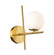 Modena One Light Wall Sconce in Plated Brushed Brass (78|AC11977BR)