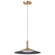 Corrine LED Pendant in Burnished Brass (72|622092)