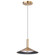 Corrine LED Pendant in Burnished Brass (72|622091)
