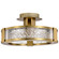 Darrow LED Semi Flush Mount in Vintage Brass (72|622011)