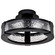 Darrow LED Semi Flush Mount in Matte Black (72|622001)