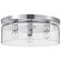 Marlowe Three Light Flush Mount in Polished Nickel (72|608074)