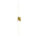 Scepter LED Bath Bar in Satin Brass (69|396438)