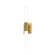 Scepter LED Bath Bar in Satin Brass (69|396238)
