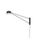 Ray LED Wall Lamp in Satin Black (69|203125)