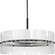 Seville Six Light Chandelier in Matte Black (54|P40038931M)