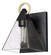 Dewitt One Light Outdoor Wall Lantern in Matte Black with Gold (106|1040BK)