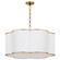 Belinder Six Light Pendant in Non-Lacquered Brass|Lacquered Brass (19|8228647)