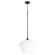 Cassini One Light Pendant in Matte Black (19|82211559)