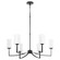 Ayala Eight Light Chandelier in Matte Black (19|681859)