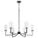 Ayala Six Light Chandelier in Matte Black (19|681659)