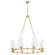 Lee Boulevard Eight Light Chandelier in Aged Brass (19|667880) Lee Boulevard Eight Light Chandelier in Aged Brass (19|667880)