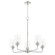 Raymond Five Light Chandelier in Satin Nickel (19|6313565)