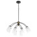 Arpeggio Eight Light Chandelier in Matte Black (19|6077859)
