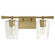 Goodwin Two Light Vanity in Aged Brass (19|5204280)
