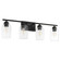 Wallinger Four Light Vanity in Matte Black (19|5112459)