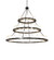Loxley LED Chandelier in Timeless Bronze (57|272412)