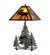 Lone Moose Two Light Accent Lamp in Textured Black Textured Black (57|270063)