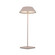 Pela LED Table Lamp in Moonstone Gray (347|TL66714MN)