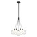 Bolla LED Chandelier in Black (347|CH3117BK)