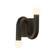 Sadie Two Light Wall Vanity in Matte Black (452|WV420206MB)