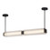 Alai LED Linear Pendant in Urban Bronze/Ribbed Glass (452|LP374247UBCRUNV)