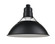 R Series One Light Shade in Satin Black (59|RGCS13SB)