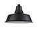 R Series One Light Shade in Satin Black (59|RCLWS14SB)
