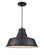 R Series One Light Pendant in Satin Black (59|RCLWC17SB)