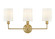 Leena Three Light Vanity in Vintage Brass (59|99803VB)