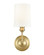 Leena One Light Wall Sconce in Vintage Brass (59|99801VB)