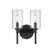 Chastine Two Light Vanity in Matte Black (59|9922MB)