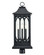 Mallorey Three Light Outdoor Lantern in Powder Coated Black (59|88105PBK)