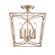 Tracy Four Light Semi-Flush Mount in Painted Modern Gold (59|4004PMG)