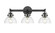 Three Light Vanity in Matte Black (59|24103MB)