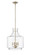 Mahannah Four Light Pendant in Modern Gold (59|22804MG)