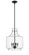 Mahannah Four Light Pendant in Matte Black (59|22804MB)