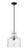 Santorini One Light Pendant in Matte Black (59|22601MB)