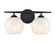 Kimorra Two Light Vanity in Matte Black (59|18102MB)