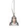 Menlo Park One Light Pendant in Old Silver (67|F3132OS)