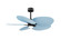 Alessandra TROPICAL - LK 48'' Ceiling Fan in Matte Black (101|AKTPLKBKBL)
