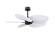 Alessandra TROPICAL 48''Ceiling Fan in Matte Black (101|AKTPBKMWH)