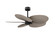 Alessandra Tropical 48'' Ceiling Fan in Matte Black (101|AKTPBKGA)