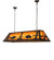 Buffalo At Lake Nine Light Pendant in Textured Black (57|278162)