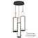 Delphi LED Pendant in Black/Gold (48|89294031ST)