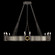 Mirage 12 Light Chandelier in Midnight Steel/Brass/Coco (48|100048712)