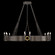 Mirage 12 Light Chandelier in Midnight Steel/Brass/Pebble (48|100048711)