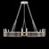 Mirage 12 Light Chandelier in Silver Leaf/Brass/Pebble (48|100048411)